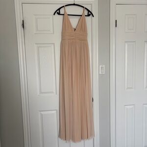 NWT Lulus Maxi Dress in Blush